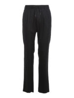 Pantaloni in lana con coulisse