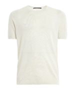 Girocollo Toby a manica corta in lino