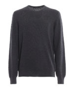 Girocollo in lana jacquard