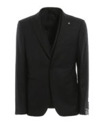 Smoking tre pezzi in lana vergine