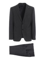 Abito in lana Super 100S grigio