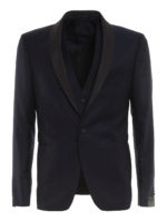 Completo in lana jacquard