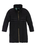 Giacca in nylon imbottita con coulisse