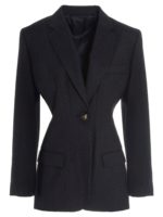 Giacca in lana vergine grigia