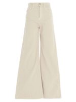 Jeans a zampa avorio