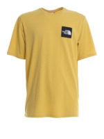 T-shirt in jersey con patch logo