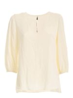 Blusa Volume color crema