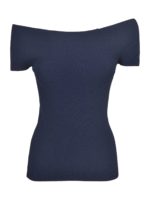 Top a spalle scoperte color Midnight
