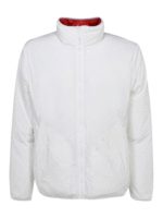 Piumino reversibile con collo alto