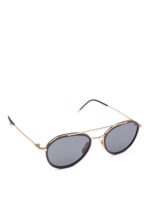 Occhiali da sole in titanio laminato oro 12K
