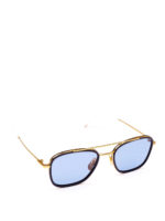 Occhiali da sole laminati in oro 18K