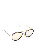 Occhiali da sole in titanio laminato oro 18K