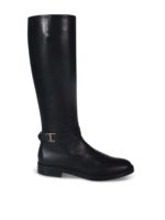 Stivali logo T neri