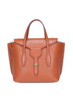 Borsa a mano Joy Mini in pelle martellata