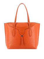 Borsa media New Joy in pelle martellata