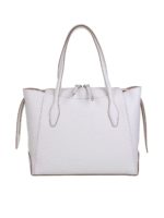 Borsa Shopping media bianca