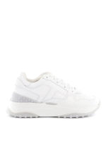 Sneakers bianche in pelle