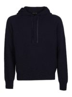 Felpa con cappuccio in cashmere