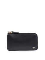 Portafoglio in pelle zip-around