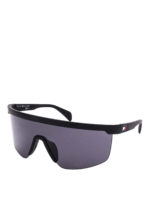 Occhiali da sole a mascherina neri