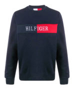 Felpa Color Block con logo