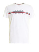 T-shirt con banda logo