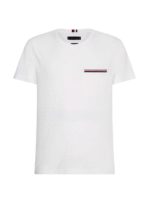 T-shirt con taschino bianco