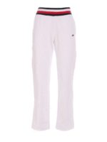 Joggers bianchi con dettaglio logo