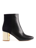 Stivaletti Gigi in pelle e camoscio