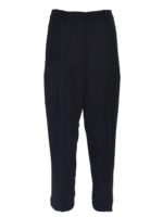 Pantalone nero con pinces