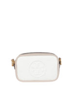 Camera bag in pelle con logo