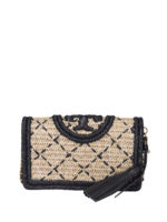 Borsa a tracolla Fleming in paglia