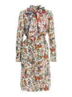 Abito in seta Mix Flowers
