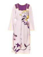 Abito midi con stampe