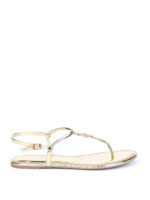 Sandali infradito Emmy in pelle laminata