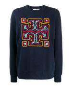 Felpa con ricamo monogramma TB