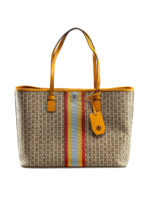 Shopper in canvas spalmato Gemini Link