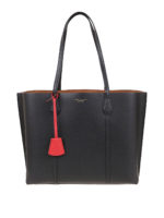 Shopper Perry nera a tre scomparti