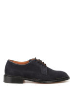 Derby Robert in camoscio navy