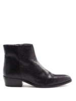 Tronchetti in pelle stampa rettile