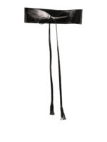 Cintura in finta pelle craquele