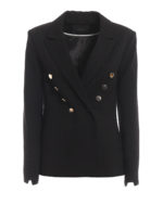 Giacca doppiopetto in jersey