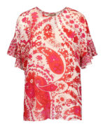 Blusa motivo Paisley floreale