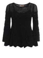 Maglia effetto pizzo