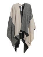 Poncho in spigato