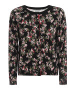 Cardigan in stampa floreale