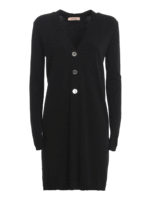 Cardigan lungo in misto viscosa