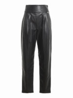 Pantaloni a sigaretta in ecopelle