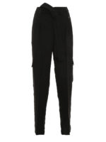 Pantaloni cargo in misto viscosa