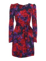 Cocktailkleid - Blumenmuster